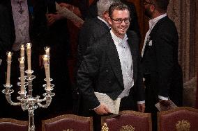 French President at Banquet At Guildhall - London