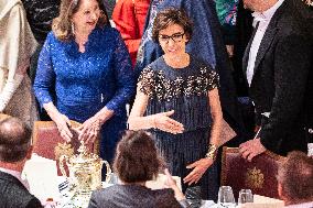 French President at Banquet At Guildhall - London
