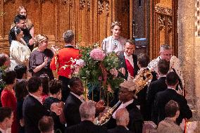 French President at Banquet At Guildhall - London