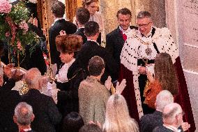 French President at Banquet At Guildhall - London