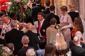 French President at Banquet At Guildhall - London