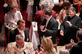 French President at Banquet At Guildhall - London