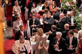 French President at Banquet At Guildhall - London