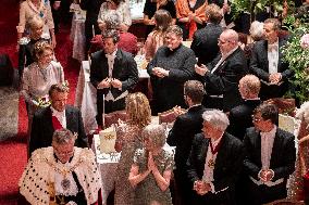 French President at Banquet At Guildhall - London