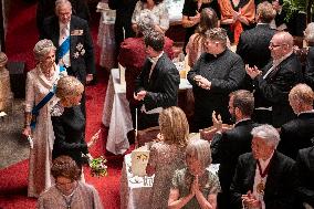 French President at Banquet At Guildhall - London