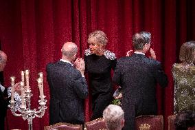 French President at Banquet At Guildhall - London
