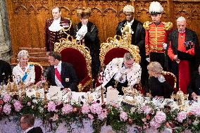 French President at Banquet At Guildhall - London