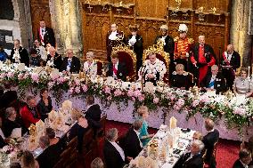 French President at Banquet At Guildhall - London