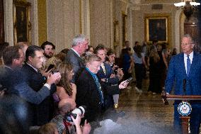 Thune Meets Press Following Weekly Republican Policy Luncheon