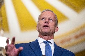 Thune Meets Press Following Weekly Republican Policy Luncheon