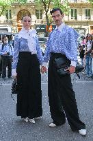 PFW - Zuhair Murad Outside Arrivals