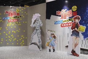 Exhibition on popular comic themed on human cells