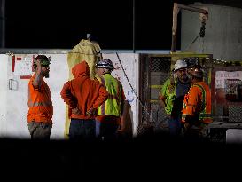 Dozens of Workers Rescued in Tunnel Collapse - LA