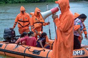 Flood and Landslide Mock Drill - India