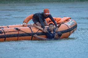 Flood and Landslide Mock Drill - India