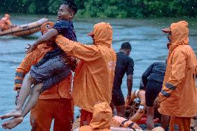 Flood and Landslide Mock Drill - India