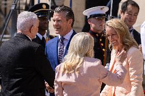 Pete Hegseth Meets PM Netanyahu - Washington
