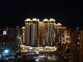Urban Electricity Night View