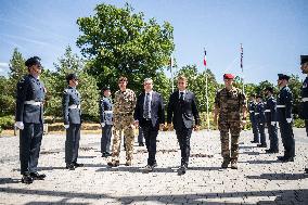 Starmer And Macron Visit NATO Maritime Command - London