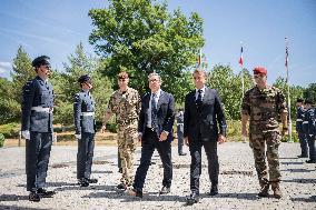 Starmer And Macron Visit NATO Maritime Command - London