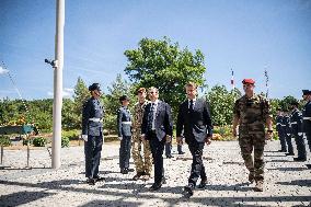 Starmer And Macron Visit NATO Maritime Command - London