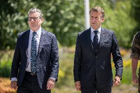 Starmer And Macron Visit NATO Maritime Command - London