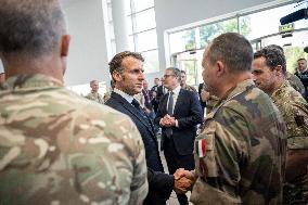 Starmer And Macron Visit NATO Maritime Command - London