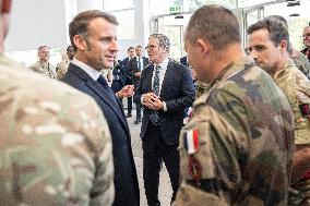 Starmer And Macron Visit NATO Maritime Command - London