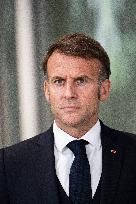 Keir Starmer and Emmanuel Macron press conference