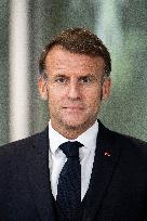 Keir Starmer and Emmanuel Macron press conference
