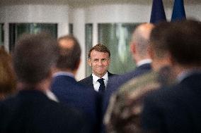 Keir Starmer and Emmanuel Macron press conference