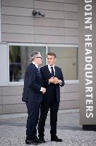 Keir Starmer and Emmanuel Macron press conference