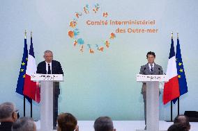 Overseas territories inter-ministerial meeting - Paris