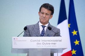 Overseas territories inter-ministerial meeting - Paris