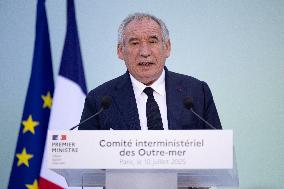 Overseas territories inter-ministerial meeting - Paris