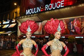 Moulin Rouge cabaret wings turn in Paris FA