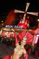 Moulin Rouge cabaret wings turn in Paris FA