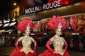 Moulin Rouge cabaret wings turn in Paris FA