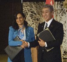 Japan-Canada foreign ministerial talks