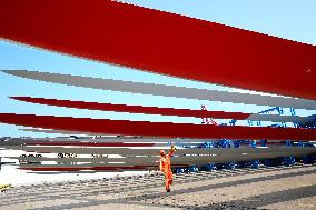 Super-large Wind Turbine Blades Shipment Export