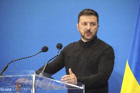 Ukrainian President Zelenskyy in Rome