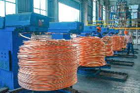Copper Material Manufacturing in Anqing