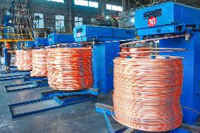 Copper Material Manufacturing in Anqing