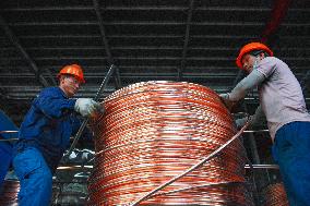Copper Material Manufacturing in Anqing