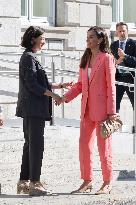 Queen visits the Spanish Agency for International Development Cooperation - Madrid