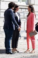 Queen visits the Spanish Agency for International Development Cooperation - Madrid