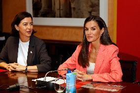 Queen visits the Spanish Agency for International Development Cooperation - Madrid