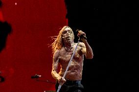 Iggy Pop performs at Mad Cool 2025 - Madrid