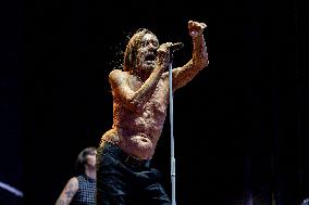 Iggy Pop performs at Mad Cool 2025 - Madrid
