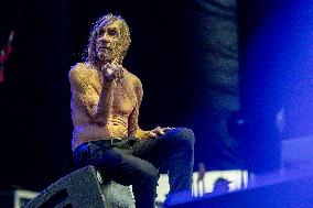 Iggy Pop performs at Mad Cool 2025 - Madrid